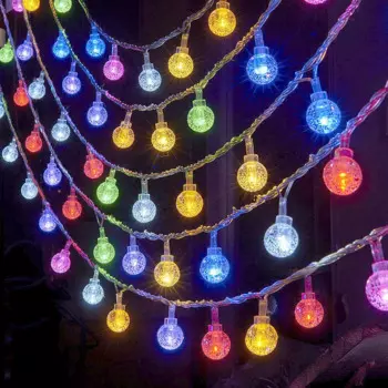 Светодиодные шаровые гирлянды NBRW, 20 LED, белые