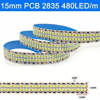 LED лента Veromount 5м 240/480 SMD 12/24В холодный/теплый белый