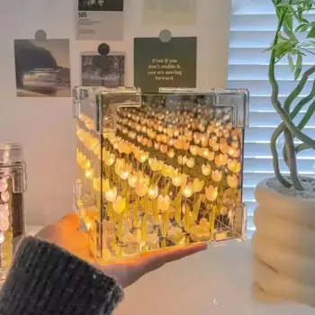 LED ночник "Цветок Море"