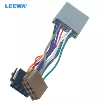 LEEWA 10 шт. автомобильный адаптер проводки для Honda Civic/CRV/Accord/Jazz CD радио проводка преобразователь в ISO разъем # CA6230