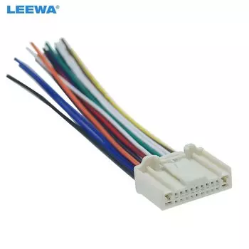 LEEWA 10 шт. автомобильный стерео CD/плеер адаптер электропроводки для Nissan/Subaru/Infiniti OEM заводское радио CD # CA3995