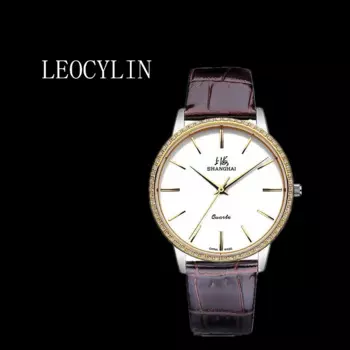 LEOCYLIN Shanghai оригинальные парные кварцевые часы сапфировые водонепроницаемые Модные деловые мужские наручные часы с кристаллами Relogio Masculino
