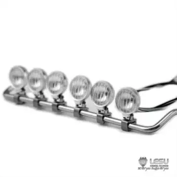 LESU 1/14 светодиодный прожектор для радиоуправляемого автомобиля Tamiyaya R620 R470 DIY модель тракторного грузовика игрушечные детали TH11433