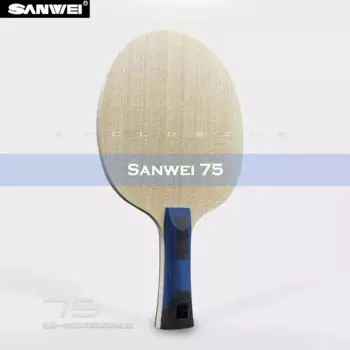 Лезвие для настольного тенниса SANWEI 75 ALC VIS Structure Aryl Carbon, весло для биты для пинг-понга для быстрой атаки с петлей
