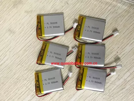 LI-PO LI-POLYMER 1S1P 503035 PL5033035 MP3 MP5 GPS-навигатор DVD-рекордер bluetooth громкий динамик аккумулятор gps 500 мАч 3,7 в 4,2 в