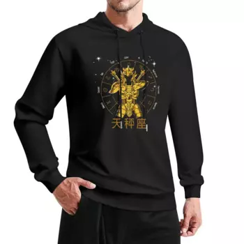 LIBRA CLOTH - DOHKO GOLD CLOTH SAINT SEIYA пуловер с капюшоном мужская одежда уличная мужская толстовка с рисунком