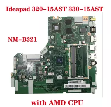 Лидер продаж, материнская плата для ноутбука lenovo Ideapad 330-15AST 320-15AST 330-17AST, DG425 DG525 DG725 NM-B321, материнская плата AMD CPU 100%, тест