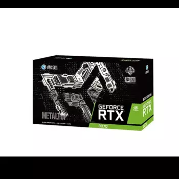 Лидер продаж, новая видеокарта GALAX GeForce RTX 3070 METALTOP fg GALAX GeForce RTX 3070, METALTOP FG