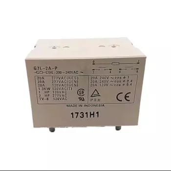 Лидер продаж; Новинка; 220V 240V 220-240V реле G7L-2A-P G7L 2A P G7L2AP наивысшей мощности 220-240VAC 220VAC 240VAC 20A 6PIN