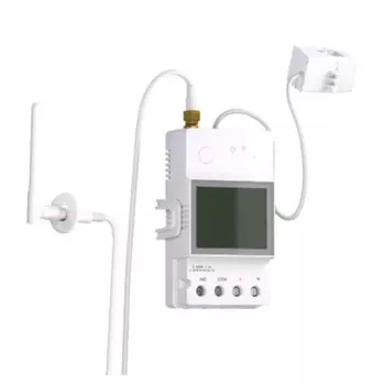 Лидер продаж, TTKK POWCT, адаптер для измерения яркости ESP32 с чипом, трансформатор тока, а, контроль энергии с монитором, совместим с Alexa IFTT