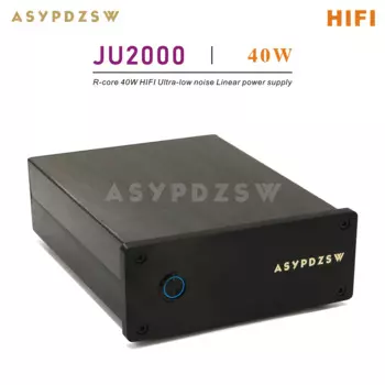 Линейный источник питания JU2000 R-core 40 Вт, HIFI сверхнизкий уровень шума, 5 В/9 В/12 В/15 В/18 В/24 В опционально