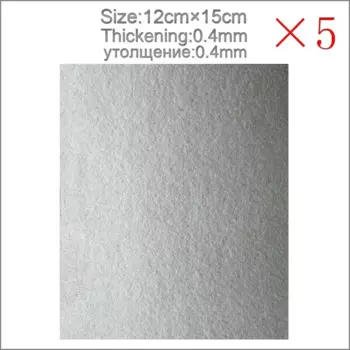 Листы слюды для микроволновой печи 150x120 мм