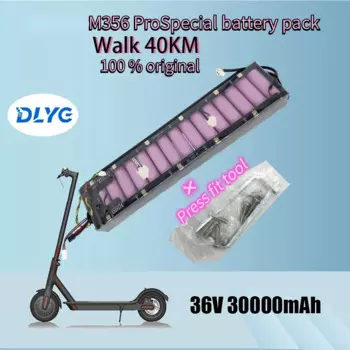 Литиевая батарея 18650 36 в 30 Ач 10S3P 250 Вт ~ 600 Вт, подходит для электрического скутера Mijia M365 20 км BMS
