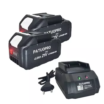 Литиевые аккумуляторы PATUOPRO для Makita 18В 21В 2.0 4.0 6.0 Ач