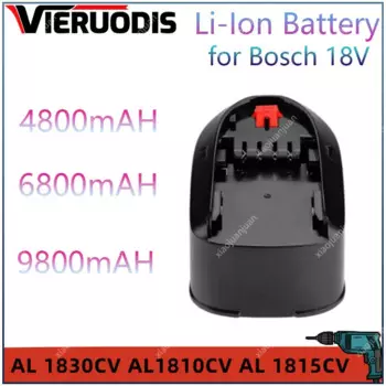 Литий-ионная аккумуляторная батарея 18 в для Bosch Tools PSB PSR PST 18 Li-2 4800 2607335039 (только для