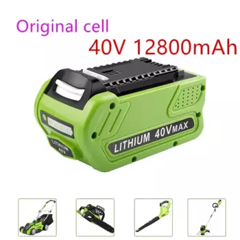Литий-ионный аккумулятор 40 в 29472 Ач для GreenWorks G-MAX 29462 2901319 29482 20302 20672 24252 20202 22262 20322, электроинструменты для сада