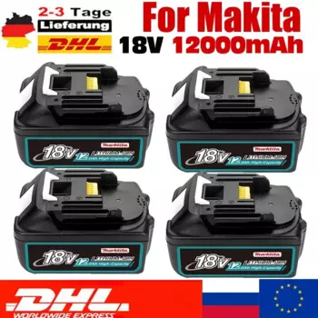 Литий-ионный аккумулятор для Makita 18 в, 9 А, подходит для электроинструментов Makita BL1860 BL1830 BL1850 LXT400