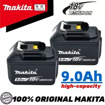 Литий-ионный аккумулятор Makita, 18 в, 9,0 Ач, подходит для Makita BL1830B BL1850B BL1840 BL1860 BL1815