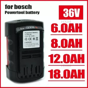 Литий-ионный аккумулятор высокой емкости 36 В для Bosch BAT810 BAT836 BAT840 GBH36V-Li, сменный литий-ионный аккумулятор для электроинструмента