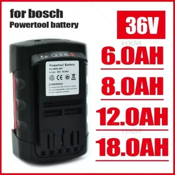 Литий-ионный аккумулятор высокой емкости 36 В для bosch BAT810 BAT836 BAT840 GBH36V-Li, Сменный аккумулятор для электроинструмента, литий-ионный