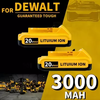 Литий-ионный перезаряжаемый аккумулятор для электроинструмента DeWalt DCB200, 3,0 Ач, для 20 в Dewalt DCB203 DCB181 DCB180 DCB200 DCB201, DCB201-2 L50