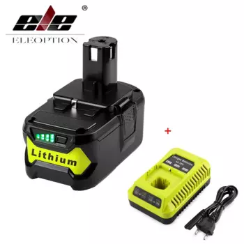 Литий-ионный перезаряжаемый аккумулятор для электроинструмента Ryobi, 18 в, 6000 мАч, BPL1820, P108, P109, P106, P105, P104, P103, RB18L50