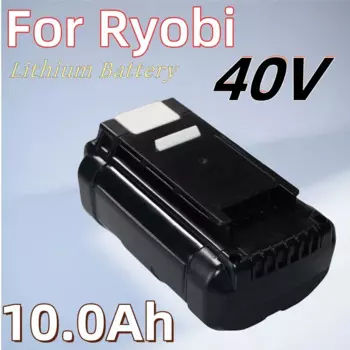Литий-ионный перезаряжаемый аккумулятор для электроинструментов Ryobi RY40502 RY40200, 40 в, 10,0 Ач, OP4050, OP4026, OP40401