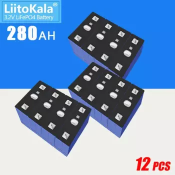 Литий-железо-фосфатный аккумулятор LiitoKala, 3,2 в, а/ч, 12 шт.