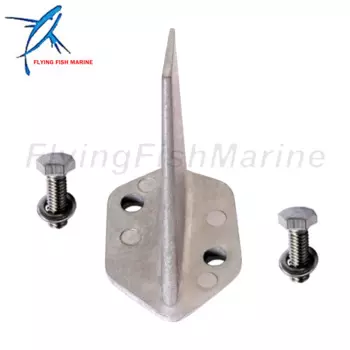 Лодочный двигатель 66M-45371-00, анод Trim Tab для подвесного мотора Yamaha 9.9HP 15HP
