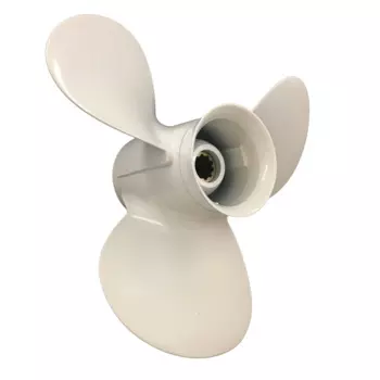 Лодочный Пропеллер для Yamaha 9 7/8X9, Алюминиевый Пропеллер 25-30HP 3 Blade 10 Tooth Rh Oem No: 664-45941-01-El