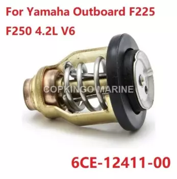 Лодочный термостат 6CE-12411-00 для подвесного мотора Yamaha F225 F250 300HP 4.2L V6