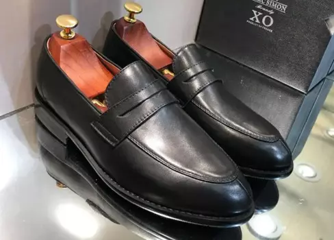 Лоферы мужские из бычьей кожи, с круглым носком, размеры 37-45
