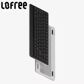 Ультратонкая клавиатура Lofree Edge 84 с углеродным волокном и сплавом Mg | Переключатель Kailh POM 2,0 с прокладкой для монтажа печатной платы Bluetooth или проводной