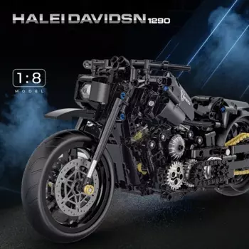 Локомотивный кирпич SUPER DUKC1290, гоночный автомобиль, суперкар, скоростной чемпион, гонщик, конструктор, подарок для детей, 2023