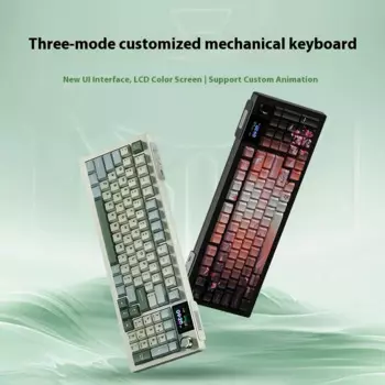 Lt95pro высокопроизводительная игровая механическая клавиатура для киберспорта, материал Pbt, настройка, беспроводная клавиатура для офиса, подходит для Mac