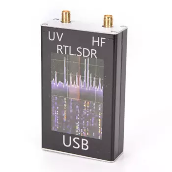 Любительский радиоприемник 100 кГц-1,7 ГГц, полный диапазон, УФ телефон, USB тюнер, приемник с RTL2832u R820t2, Любительское радио RTL SDR