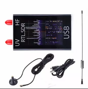 Любительский радиоприемник 100 кГц-1,7 ГГц полный диапазон UV HF RTL-SDR USB тюнер RTLSDR USB-адаптер с RTL2832u R820t2 RTL SDR-приемником