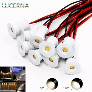 LUCERNA IP65 Мини Точечные Светодиоды 1Вт 12В