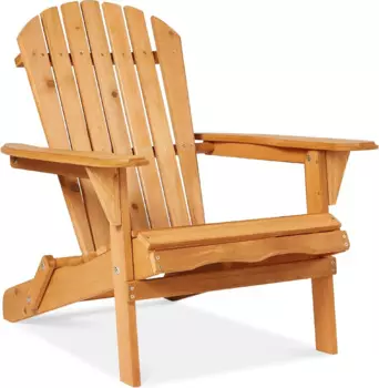 Лучшие товары, складной стул Adirondack, уличная деревянная мебель с акцентом, стулья для двора, сада