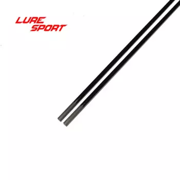 LureSport 2 шт. 1,5 м UL Мягкая Твердая карбоновая удочка, черная краска, удочка, Строительные Компоненты, чистый ремонт, DIY аксессуары