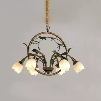 Люстра ABCZ стеклянная LED