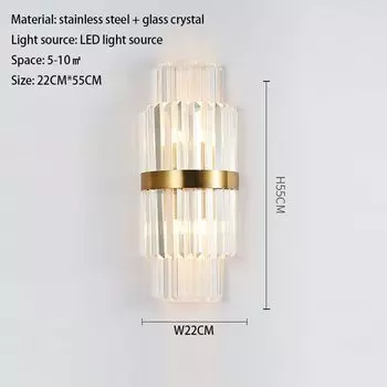 Люстра Yellowking хрустальная кольцевая LED 230V