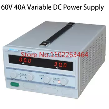 LW-6040KD 60 в 40 А высокомощный Промышленный источник питания 2400 Вт гальванический Импульсный регулируемый источник питания постоянного тока
