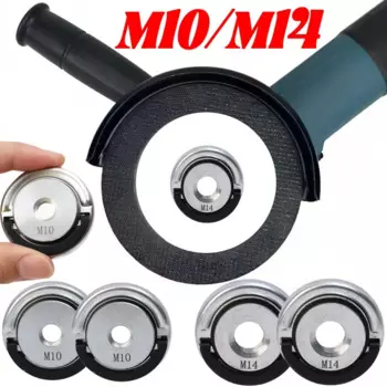 M10 14-резьбовая угловая шлифовальная машина, самоблокирующаяся прижимная пластина, быстросъемная фланцевая гайка, силовой патрон, инструменты, аксессуары для угловой шлифовальной машины