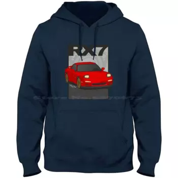 M A Z D A-Rx 7: подлинный товар-100 хлопковая толстовка с капюшоном Drift Rotary Japan Rx 8 Gtr Rx7 Jdm Cars