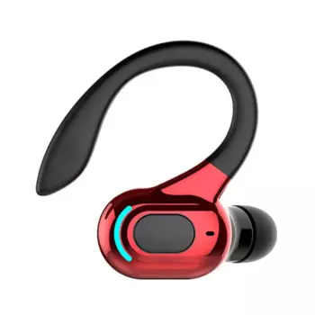 M-F8 водонепроницаемые подвесные одиночные наушники-вкладыши Bluetooth-совместимые 5,2 шумоподавляющие Спортивные Беспроводные деловые наушники гарнитура
