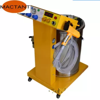 MACTANT умная портативная система экспериментов по порошковой краске, Электростатическая Машина для нанесения порошкового покрытия с электростатическим покрытием