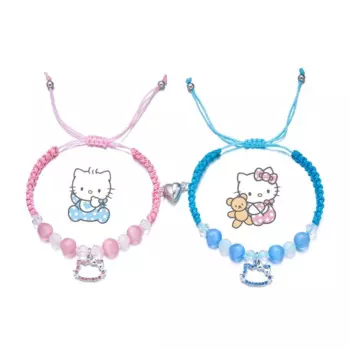 Магнитный браслет HelloKitty, Модный женский браслет ручной вязки