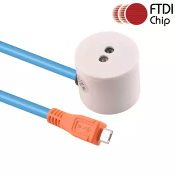 Магнитный Кабель-адаптер Micro USB к IRDA, инфракрасный адаптер для счетчика электроэнергии, газометра, измерителя воды, считывания данных