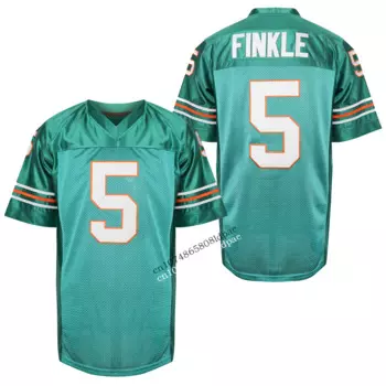 Майка Ray Finkle 5 Ace Ventura, Футбольная майка, одежда для косплея из фильма, ретро, полностью прошитая Американская Спортивная рубашка, американский размер